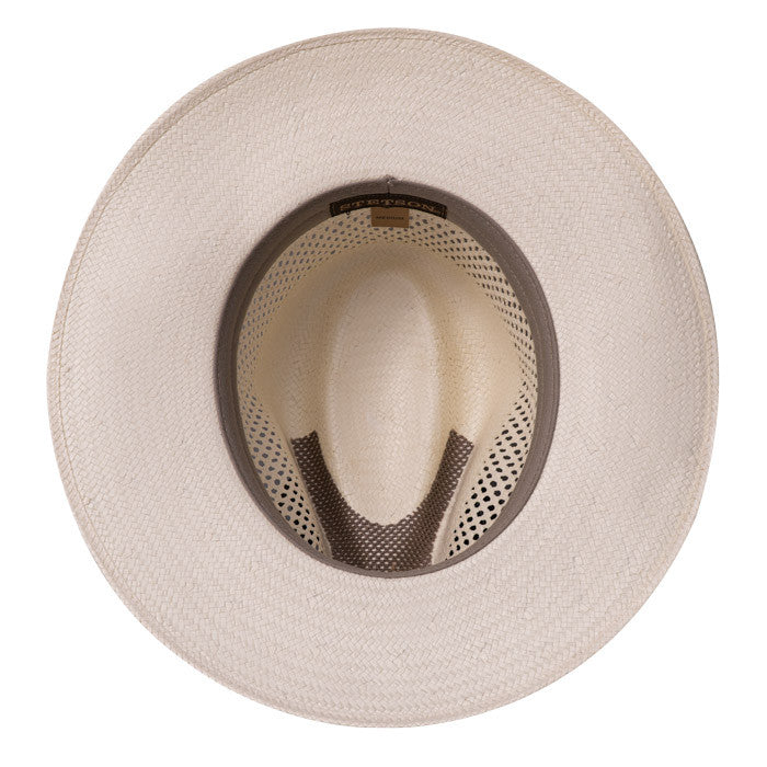 Stetson - Digger Shantung Straw Outback Hat - Image 3