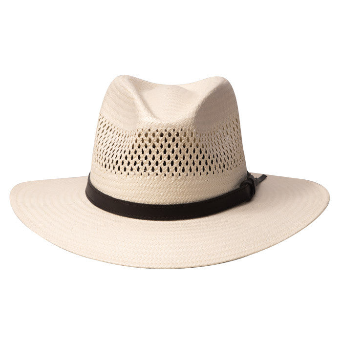 Stetson - Digger Shantung Straw Outback Hat - Image 5
