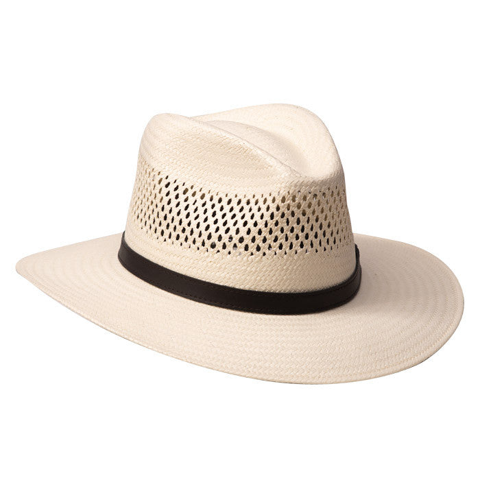 Stetson - Digger Shantung Straw Outback Hat - Image 4