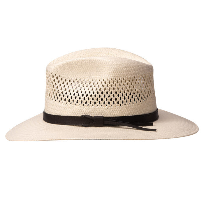 Stetson - Digger Shantung Straw Outback Hat - Image 2